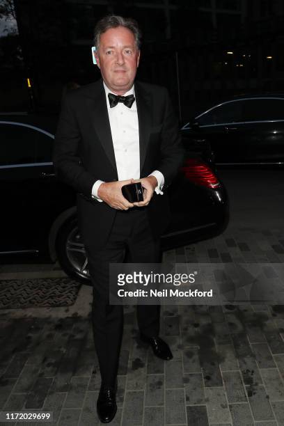 Piers Morgan arrives at the GQ Men of the Year Awards at the Tate Modern on September 03, 2019 in London, England.