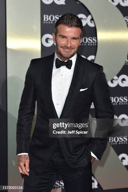 David Beckham attends the GQ Men Of The Year Awards 2019 at Tate Modern on September 03, 2019 in London, England.