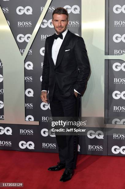 David Beckham attends the GQ Men Of The Year Awards 2019 at Tate Modern on September 03, 2019 in London, England.