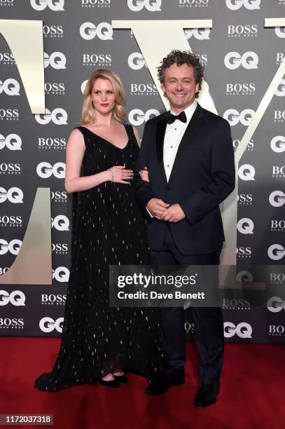 Anna Lundberg and Michael Sheen attend GQ Men Of The Year Awards 2019 in association with HUGO BOSS at Tate Modern on September 03, 2019 in London,...