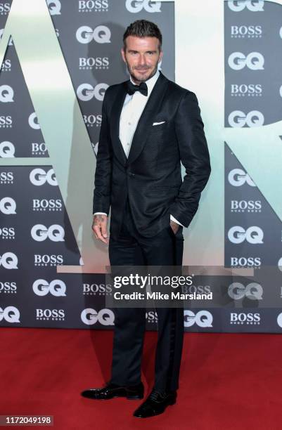 David Beckham attends the GQ Men Of The Year Awards 2019 at Tate Modern on September 03, 2019 in London, England.