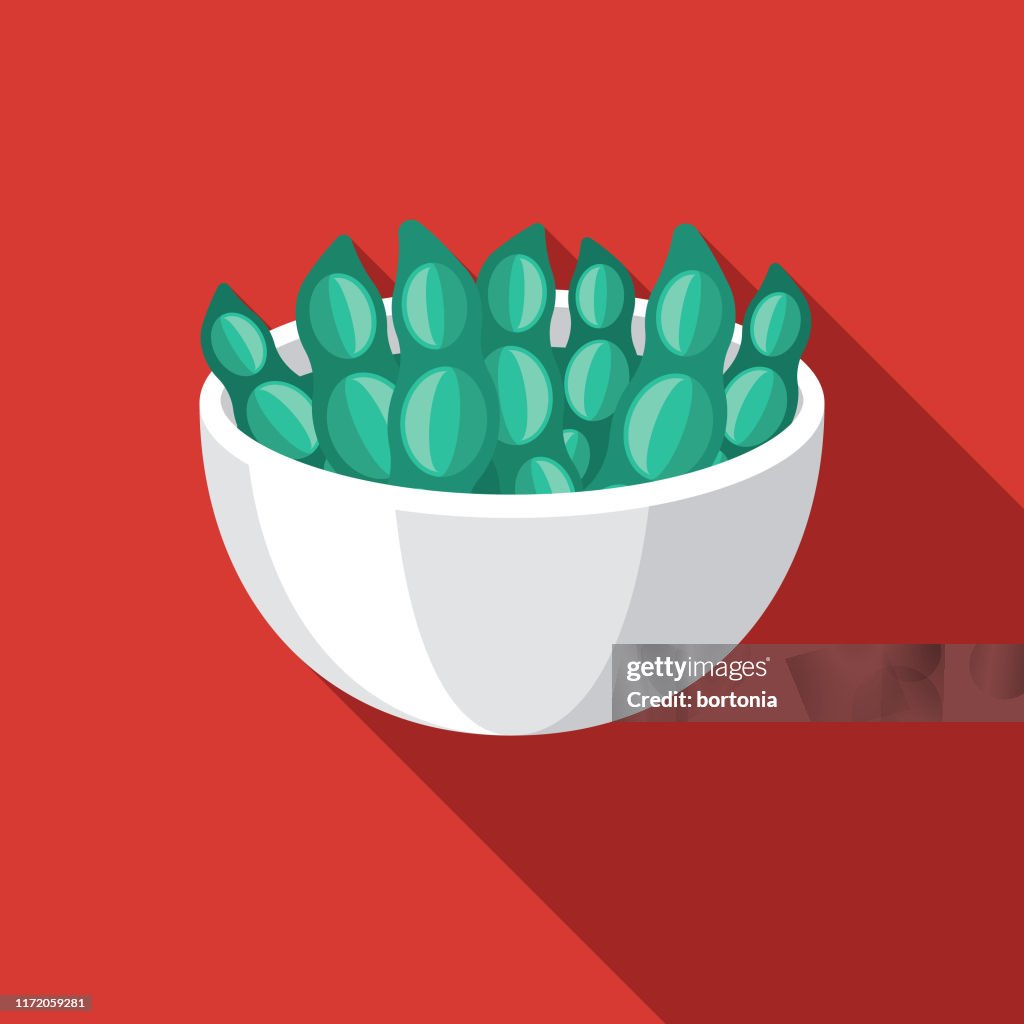 Edamame Japans eten icoon
