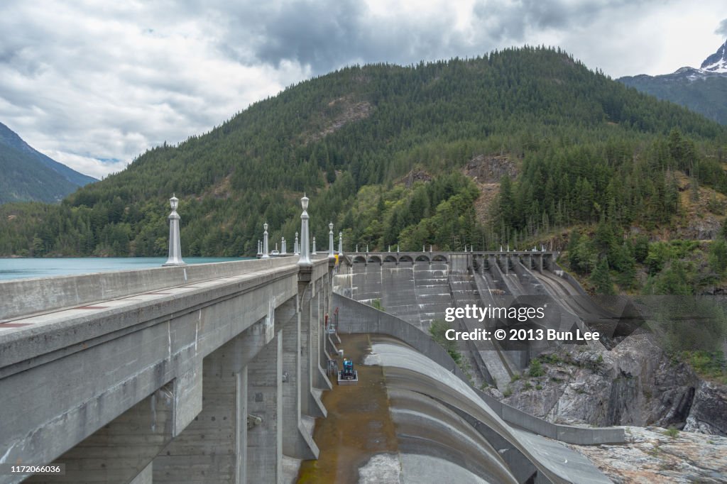 Dam at Diablo Lake