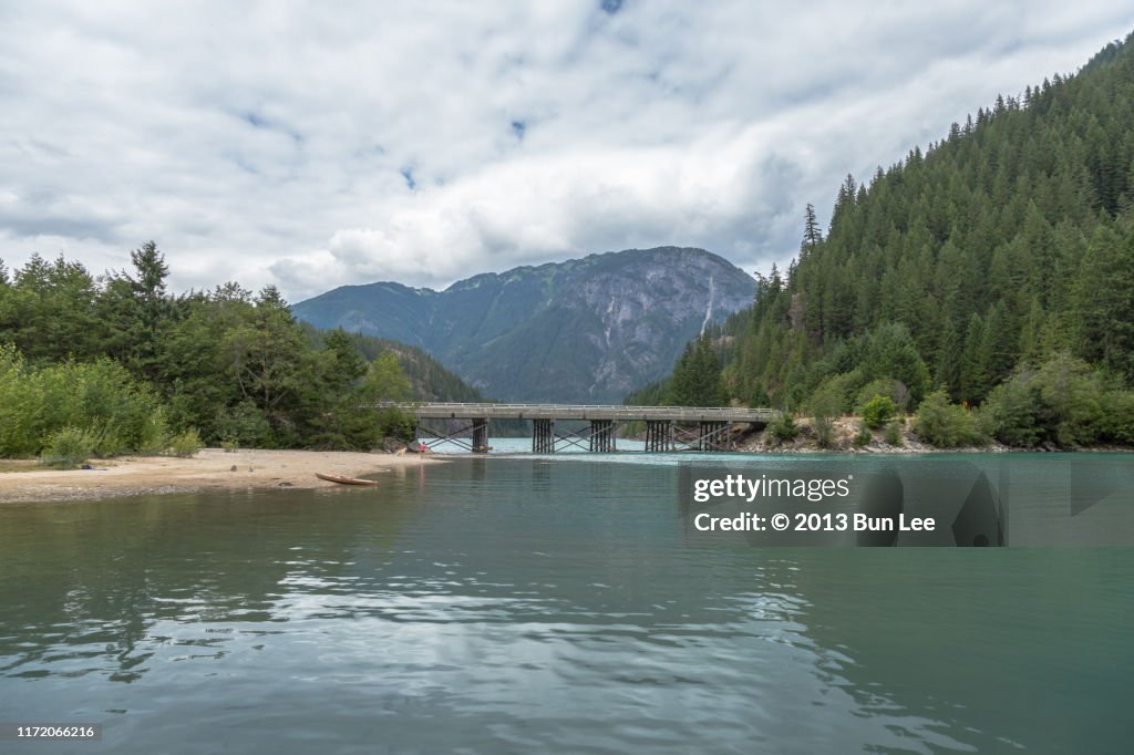 Bridge at Diablo Lake