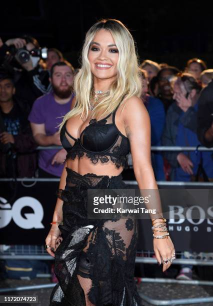 Rita Ora attends the GQ Men Of The Year Awards 2019 at Tate Modern on September 03, 2019 in London, England.