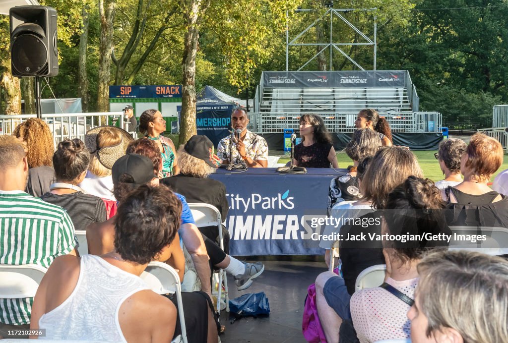 Panel Discussion At Central Park SummerStage