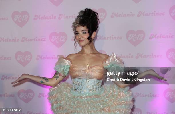 Melanie Martinez attends the LA premiere of "K-12" at ArcLight Cinerama Dome on September 03, 2019 in Hollywood, California.