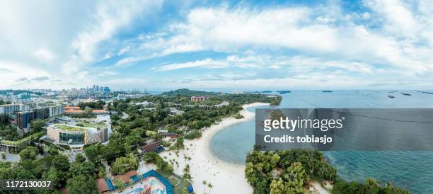 sentosa island singapore - sentosa island singapore stock pictures, royalty-free photos & images
