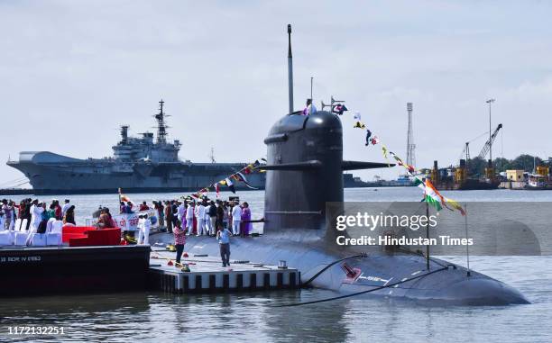 Ins Khanderi Indian Submarines Photos and Premium High Res Pictures - Getty Images