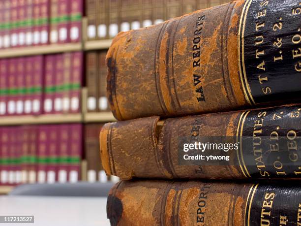 law reports - law books stock pictures, royalty-free photos & images
