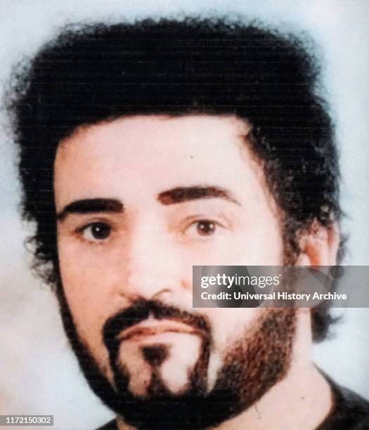 Photograph of Peter Sutcliffe an English serial killer who was dubbed the "Yorkshire Ripper" by the press.