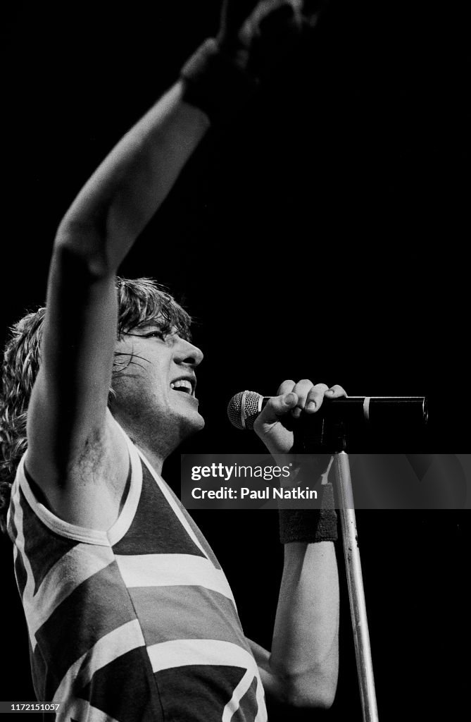 Joe Elliott Of Def Leppard Performs On Stage