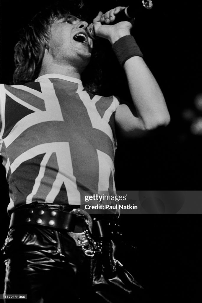 Joe Elliott Of Def Leppard Performs On Stage