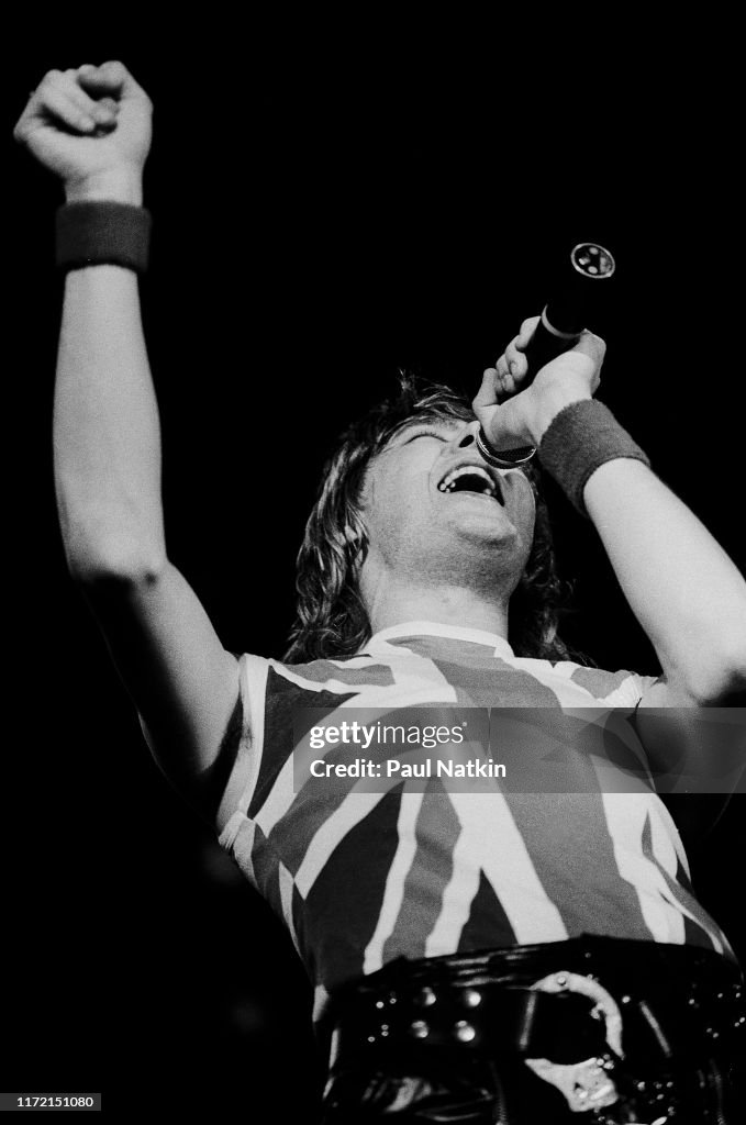Joe Elliott Of Def Leppard Performs On Stage