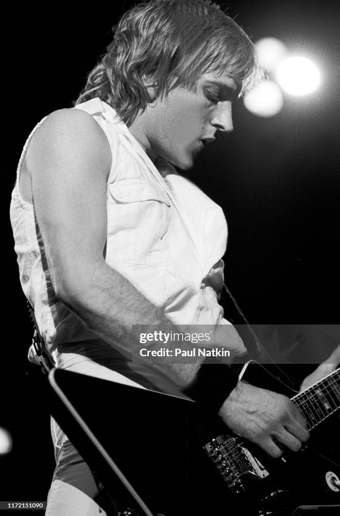 Phil Collen Of Def Leppard Performs On Stage