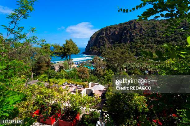 Negombo thermal park, Ischia island, Campania, Italy, Europe, .