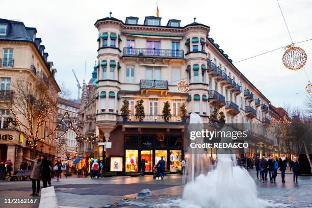 Christmas, Baden Baden, Baden Wurttemberg, Germany.