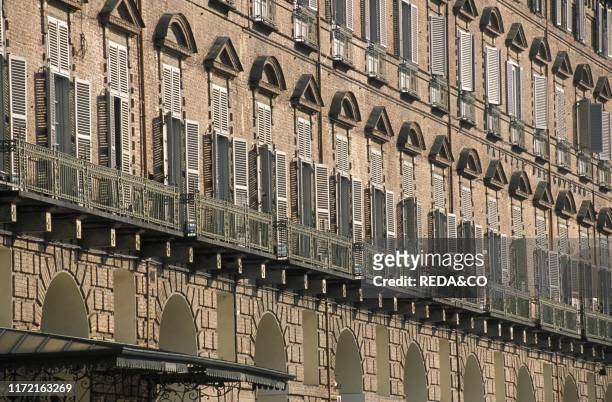 Particular of Palazzo Reale, Turin, Piedmont, Italy, .