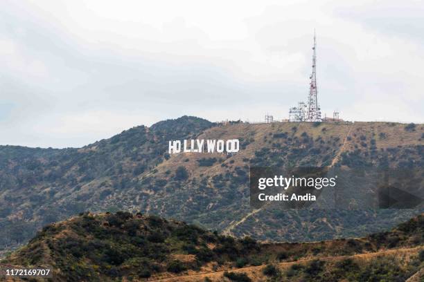 Los Angeles, California, USA: Hollywood Sign on Mount Lee.