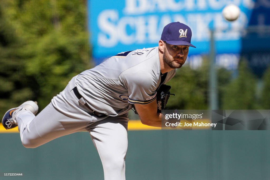 Milwaukee Brewers v Colorado Rockies