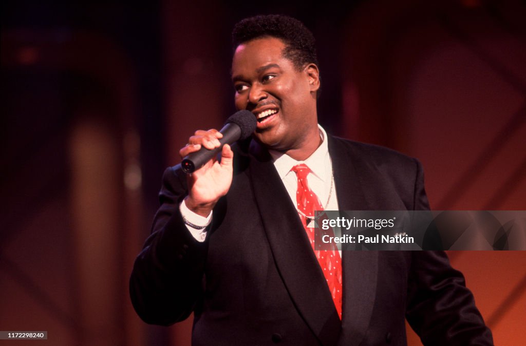 Luther Vandross Appears On The Oprah Winfrey Show