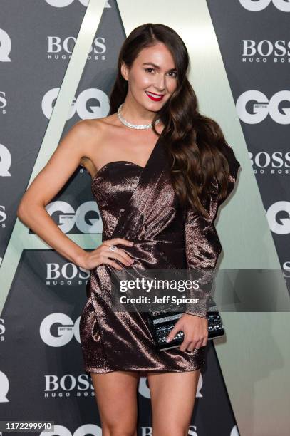 Kelly Mathieson attends the GQ Men Of The Year Awards 2019 at Tate Modern on September 03, 2019 in London, England.