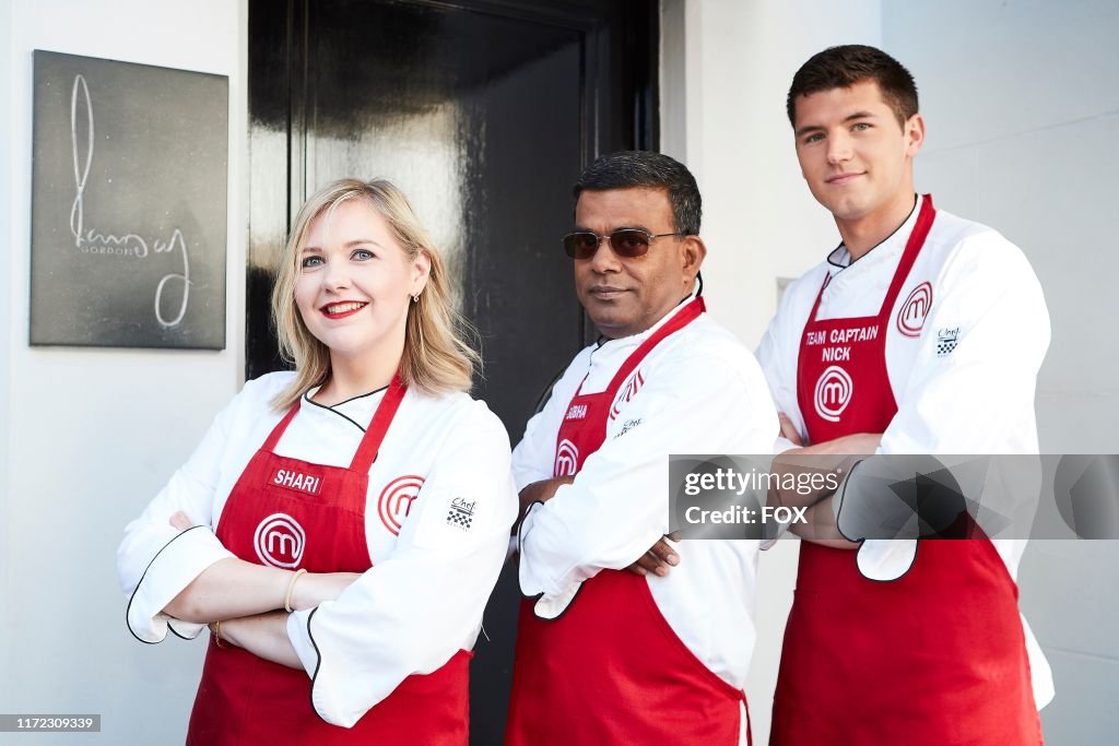 Contestants Shari, Subha and Nick in the London Calling Pt. 1 episode  News Photo - Getty Images