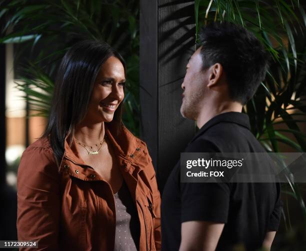 Jennifer Love Hewitt and Kenneth Choi in the "Kids Today" season premiere episode of 9-1-1 airing Monday, Sep. 23 on FOX.