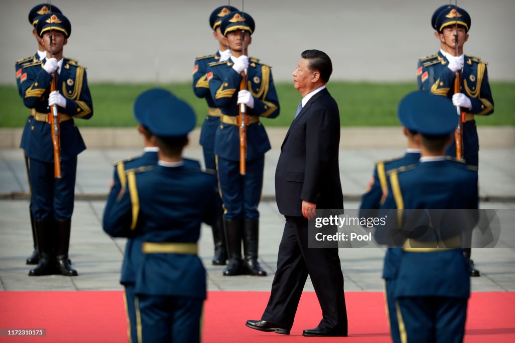 Chinese President Xi Jinping Attends Martyrs' Day Ceremony