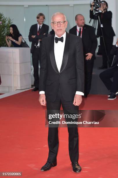 Pascal Gregory walks the red carpet ahead of the "Lan Xin Da Ju Yuan" screening during the 76th Venice Film Festival at Sala Grande on September 04,...