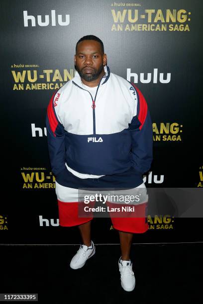 Raekwon of Wu-Tang Clan attends Hulu's "Wu-Tang: An American Saga" Premiere and Reception at Metrograph on September 04, 2019 in New York City.