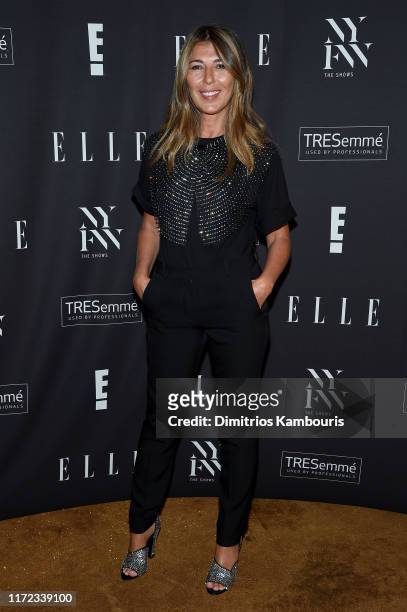 Nina García attends the E!, ELLE, and IMG NYFW kick-off party hosted by TRESemmé on September 04, 2019 in New York City.
