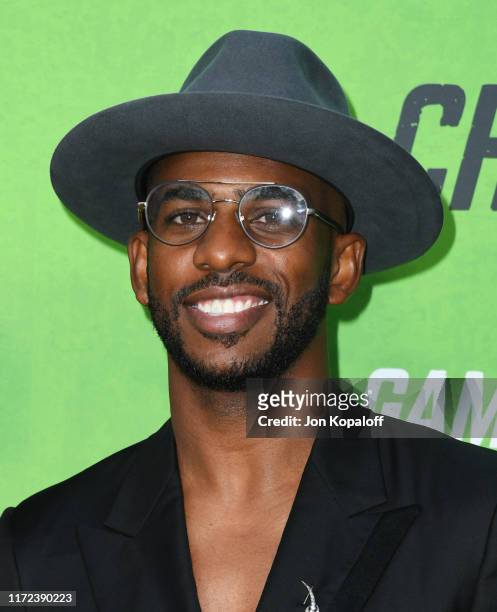 Chris Paul attends the LA Premiere Of "The Game Changers" at ArcLight Hollywood on September 04, 2019 in Hollywood, California.