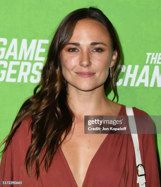 Briana Evigan attends the LA Premiere Of "The Game Changers" at ArcLight Hollywood on September 04, 2019 in Hollywood, California.