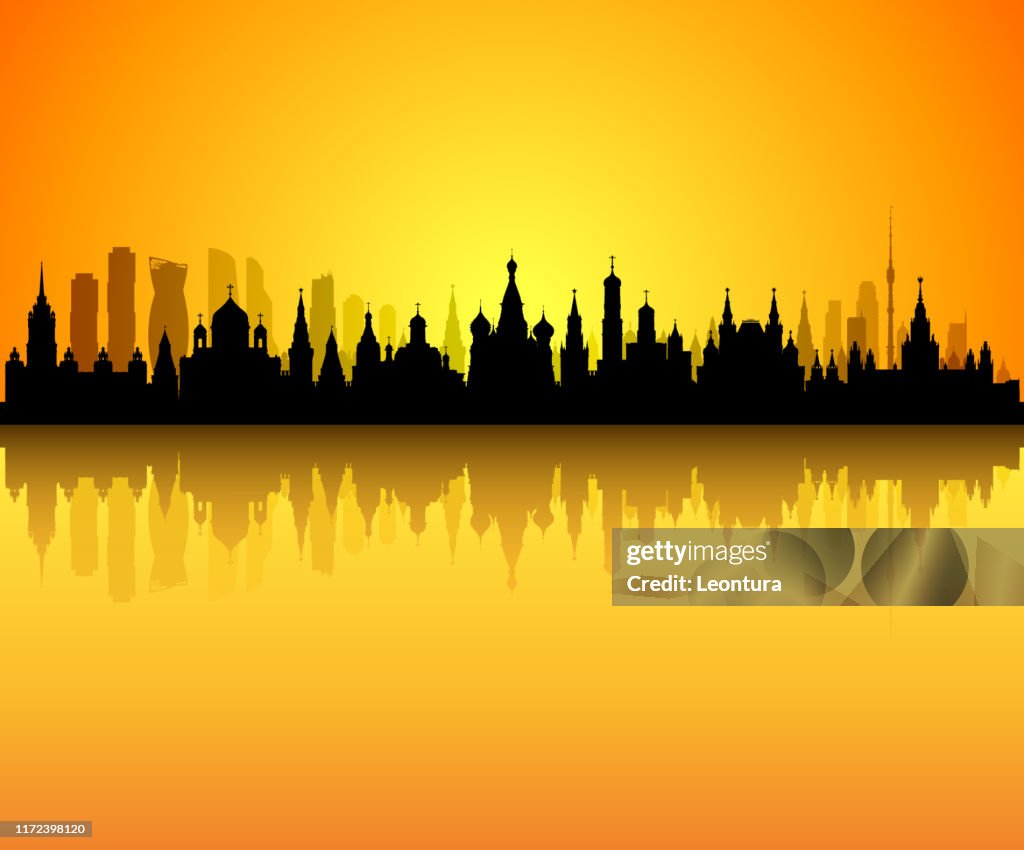 Moscow (All Buildings Are Complete and Moveable)