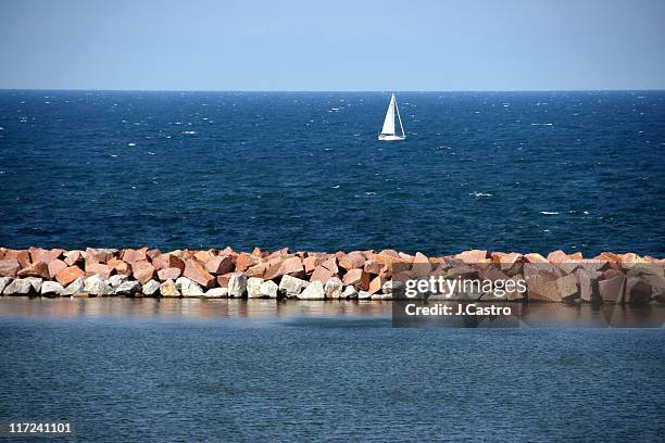 lake michigan - racine wisconsin stock pictures, royalty-free photos & images