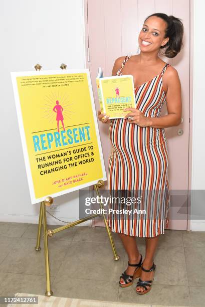 Chudney Ross attends June Diane Raphael's new book release "Represent The Woman's Guide To Running For Office And Changing The World" at The Jane...