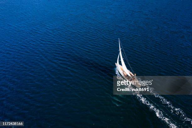 sailing - the way forward stock pictures, royalty-free photos & images