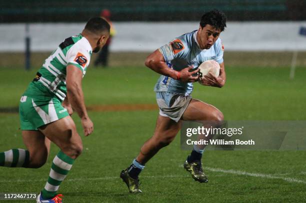 Tamati Tua of Northland during the round 5 Mitre 10 Cup match between Manawatu and Northland at Central Energy Trust Arena on September 05, 2019 in...