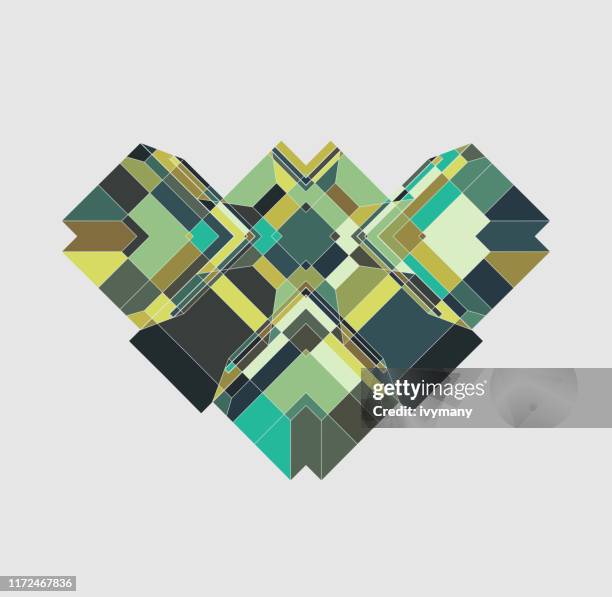 Color Lump Vector Geometric Color Lump Pattern Background High-Res Vector Graphic - Getty ...