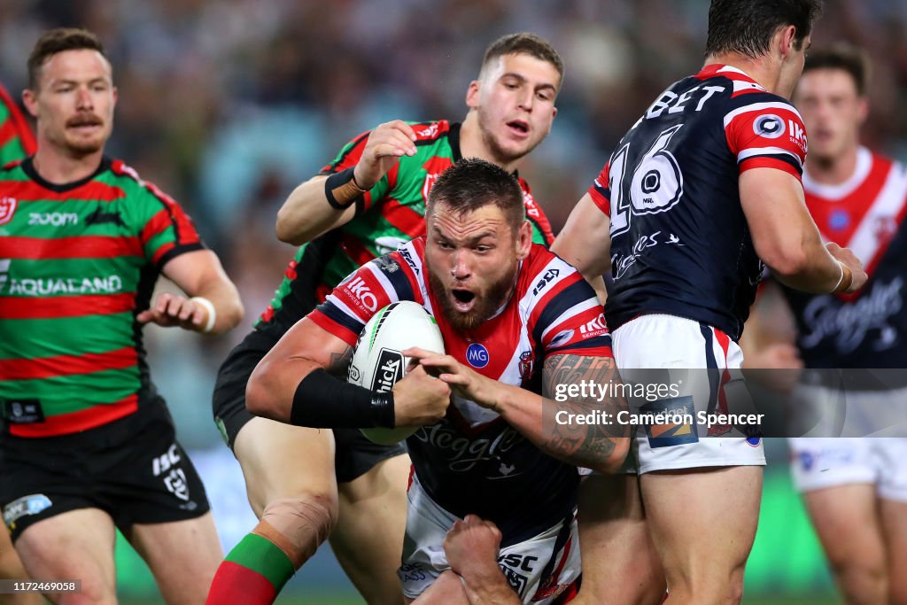 NRL Rd 25 - Rabbitohs v Roosters
