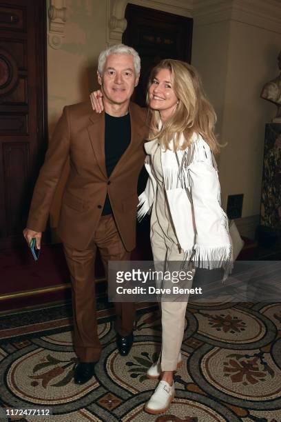 John Frieda and Avery Agnelli attend the Stella McCartney Womenswear Spring/Summer 2020 show as part of Paris Fashion Week on September 30, 2019 in...