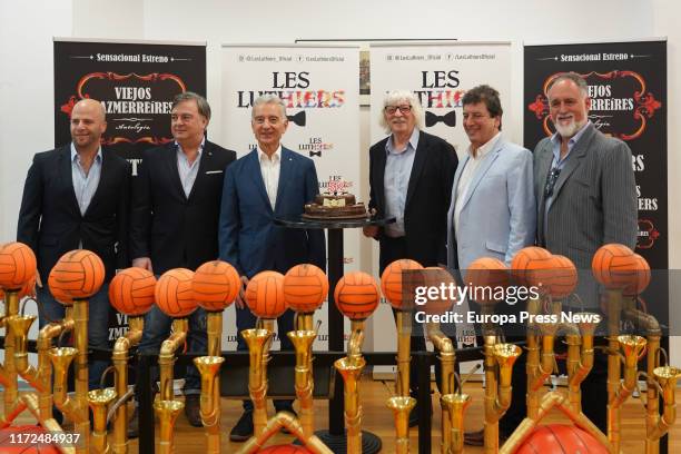 Components of the argentine group Les Luthiers , Tomás Mayer-Wolf, Roberto Antier, Jorge Maronna, Carlos López Puccio, Horacio "Tato" Turano and...