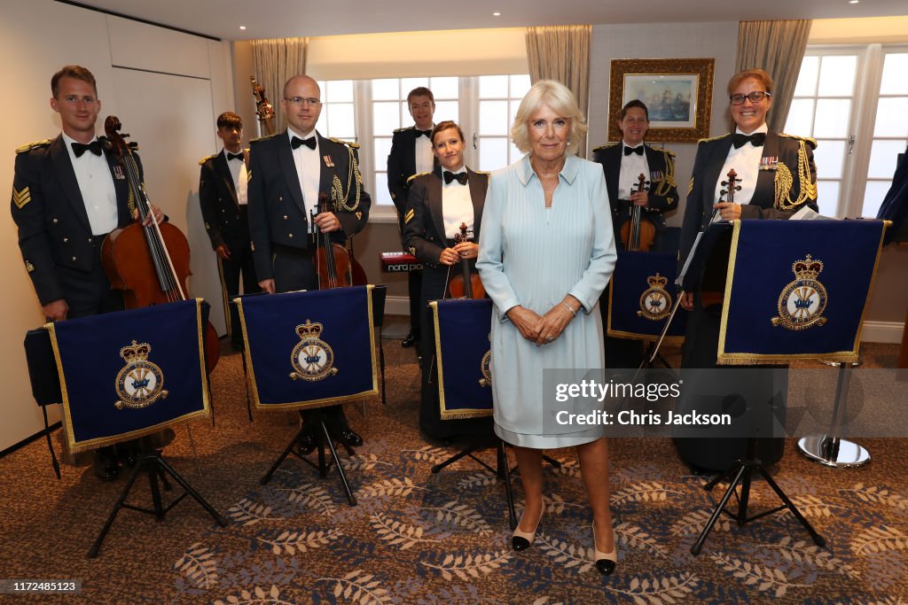 The Duchess Of Cornwall Undertakes Engagements At The Victory Services Club