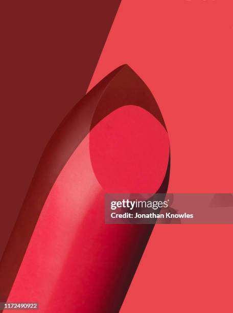 two toned lipstick - lipstick stock pictures, royalty-free photos & images