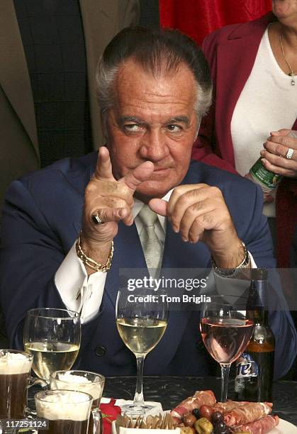 Tony Sirico during The Sopranos Cast Press Conference and Photocall at Atlantic City Hilton - March 25, 2006 at Atlantic City Hilton in Atlantic...