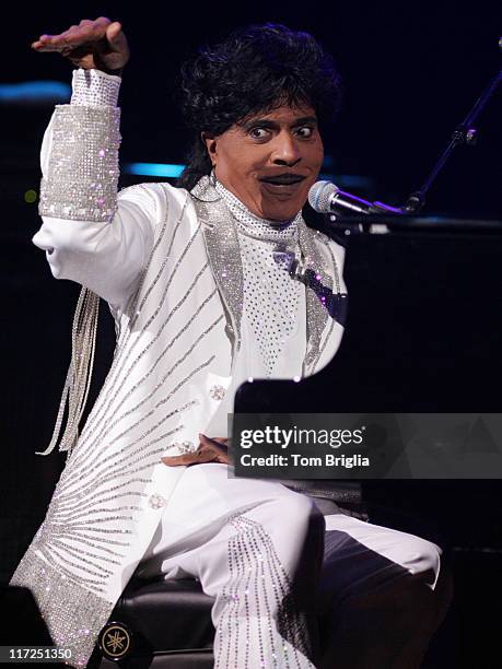 Little Richard during Little Richard in Concert at the House of Blues in Atlantic City - May 13, 2006 at House of Blues in Atlantic City, New Jersey,...