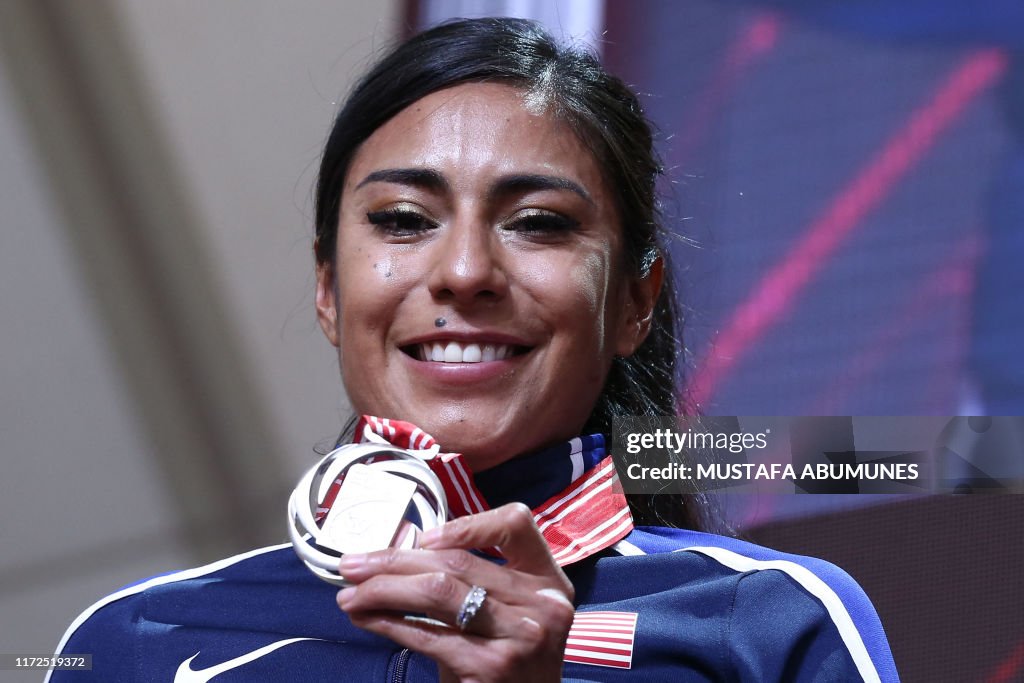 ATHLETICS-WORLD-2019-PODIUM