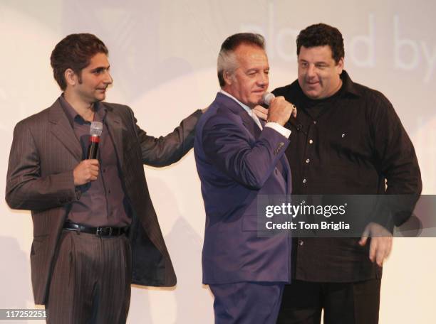 Michael Imperioli, Tony Sirico and Steve Schirripa