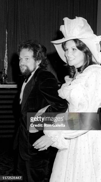 English-born American choreographer David Winters and American pornographic actress Linda Lovelace attend the 26th annual Directors Guild Awards at...